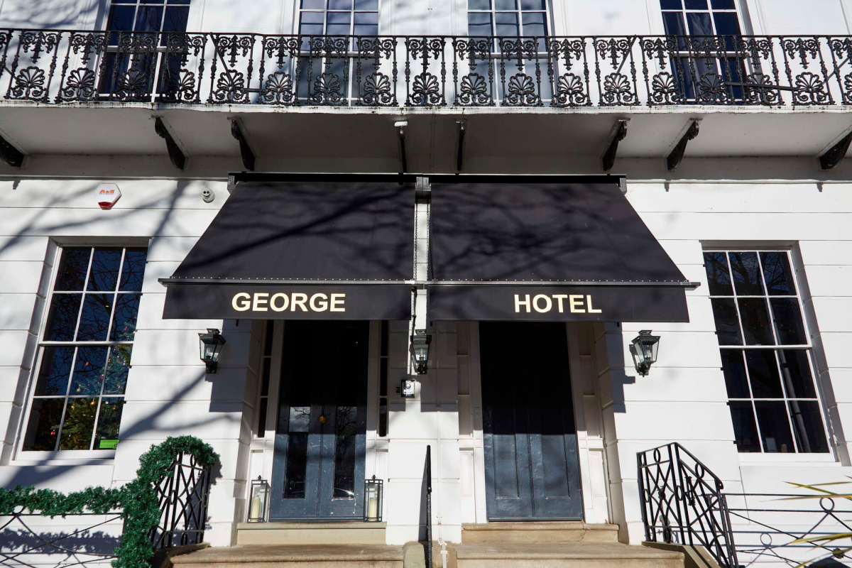 The George Hotel exterior 